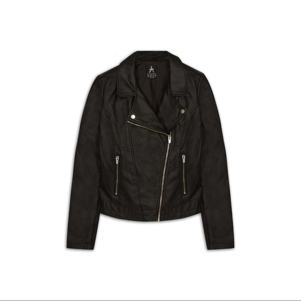 Atmosphere faux leather jacket
